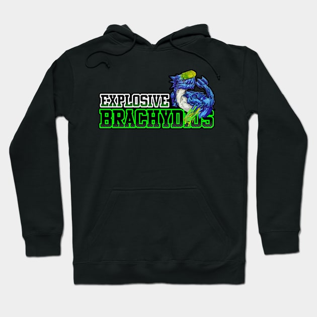 Explosive Brachydios Hoodie by MinosArt